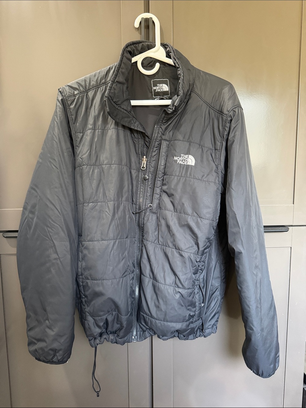 The North Face Men’s Puffer Jacket - Dark Gray size Medium